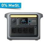 Anker SOLIX C1000X Tragbare Powerstation - 1056Wh | 1800W - 0% MwSt. gemäß § 12 Abs. 3 UStG