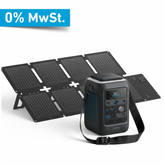 ANKER SOLIX C300X DC + PS60 Powerstation & Solarpanel Set - 0% MwSt. gemäß § 12 Abs. 3 UStG