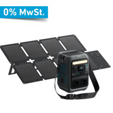Anker SOLIX C300X + PS60 Powerstation & Solarpanel Set - 0% MwSt. gemäß § 12 Abs. 3 UStG
