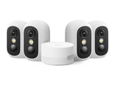 Eufy eufyCam C35 - 4 Kamera Kit - Netzwerk-Überwachungskamera - mit HomeBase Mini
