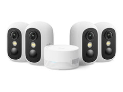 Eufy eufyCam C35 - 4 Kamera Kit - Netzwerk-Überwachungskamera - mit HomeBase Mini