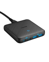 Anker PowerPort Atom III Slim 65 W Tischladegerät, 4 Ports (2x USB-C, 2x USB-A), GaN, PPS – Schwarz - anker-a2046g12-01.jpg