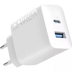 Anker 312 Ladegerät 20 W, USB-C + USB-A, Power Delivery, MultiProtect – Weiß - anker-a2348g21-02.jpg