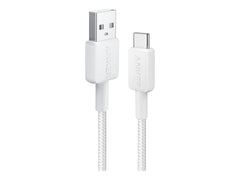 Anker 322 USB-A auf USB-C Kabel, 0,9 m, geflochten – Weiß - anker-a81h5g21-01.jpg