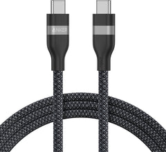 Anker USB-C auf USB-C Kabel 240 W, 0,9 m, Upcycled-geflochten – Schwarz - anker-a82e2011-02.jpg