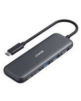 Anker 332 USB-C Hub 5-in-1, HDMI 4K, 3x USB 5 Gbit/s, 100 W PD – Schwarz - anker-a8355h11-01.jpg