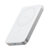 Anker MagGo Powerbank 10.000 mAh (10K, Slim), Qi2 15 W kabellos, 30 W USB-C – Weiß - anker-maggo-powerbank-10k-slim-weiss-a1664h21-01.webp