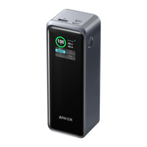 Anker Prime Powerbank 27.650 mAh, 250 W, 3 Anschlüsse, Smart-Display und App-Steuerung – Schwarz/Silber - anker-prime-powerbank-27650mah-250w-a1340012-01.webp
