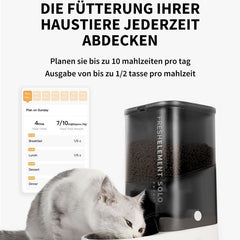 PETKIT Fresh Element Solo Futterautomat 3 L mit App-Steuerung für Katzen, Grau - petkit-6973293802276-04.jpg