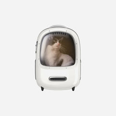 PETKIT Breezy 2 Katzenrucksack mit Lüfter und Licht, Transporttasche für Katzen bis 8 kg, Cremeweiß - petkit-6975069300863-03.jpg