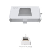 PETKIT Vordereingang Front-Entry Hood P99051 für Purobot Crystal Duo, Weiß - petkit-6975069308364-01.jpg