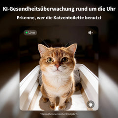 PETKIT Purobot Crystal Duo offene selbstreinigende Katzentoilette P9905 mit KI-Kamera, Weiß - petkit-6975069307244-03.jpg