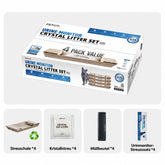 PETKIT Urine Monitor Crystal Litter Set C11 mit pH-Indikator für Purobot Crystal Duo, 4 Einweg-Schalen à 2,04 kg Streu - petkit-6975069306650-01.jpg