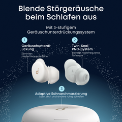 Soundcore Sleep A30 – dreistufige Geräuschunterdrückung