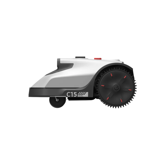 eufy C15 Mähroboter – linke Seitenansicht