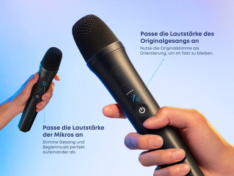 soundcore Rave 3S – Mikrofonsteuerung
