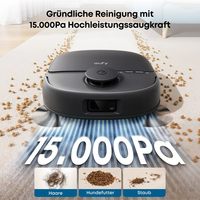 eufy C28 – Saugleistung