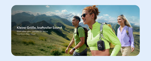 soundcore Select 4 Go Schwarz – Outdoor-Einsatz