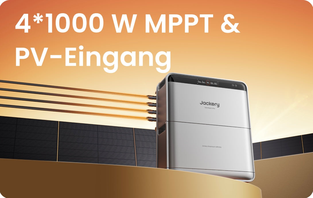 JACKERY SolarVault 3 Pro Max - 0% MwSt. gemäß § 12 Abs. 3 UStG