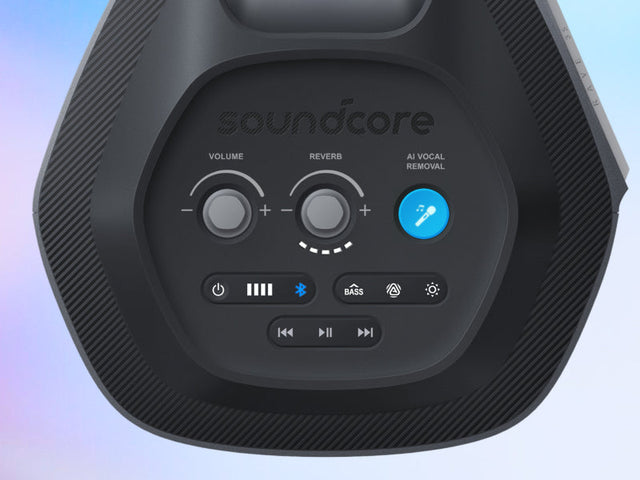 soundcore Rave 3S – Bedienelemente oben