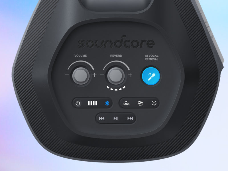 soundcore Rave 3S – Bedienelemente oben