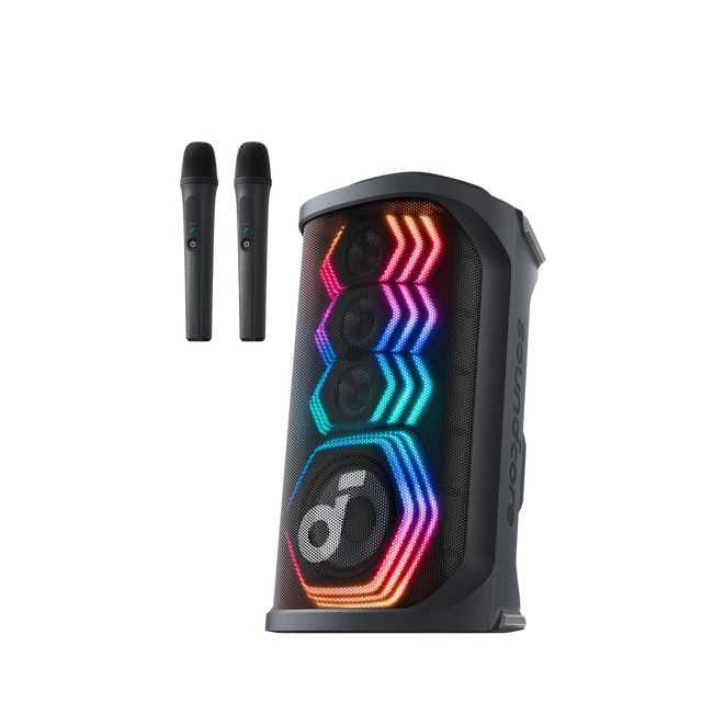 soundcore Rave 3S – Lautsprecher mit zwei Mikrofonen