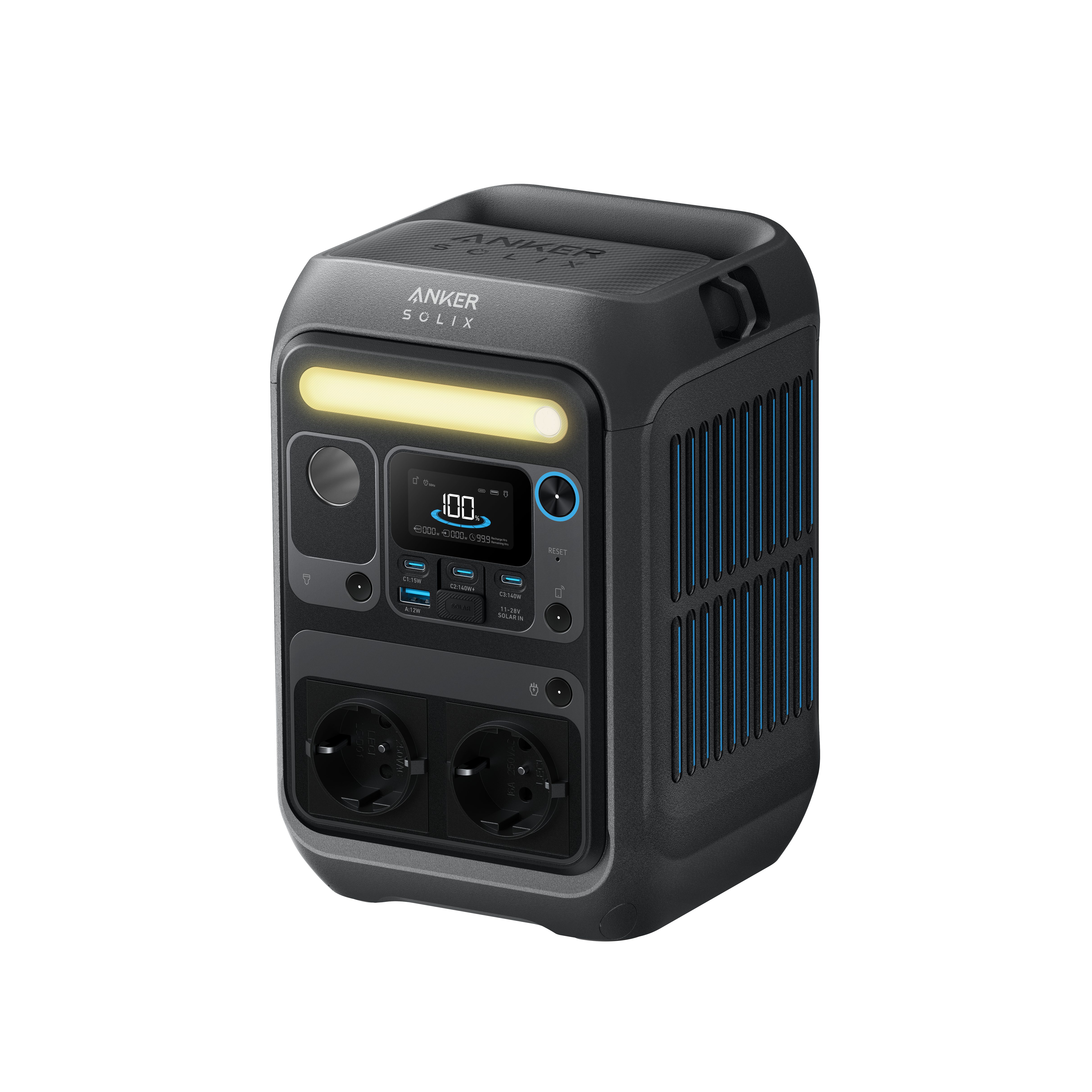 Anker SOLIX C300X + PS60 Powerstation & Solarpanel Set
