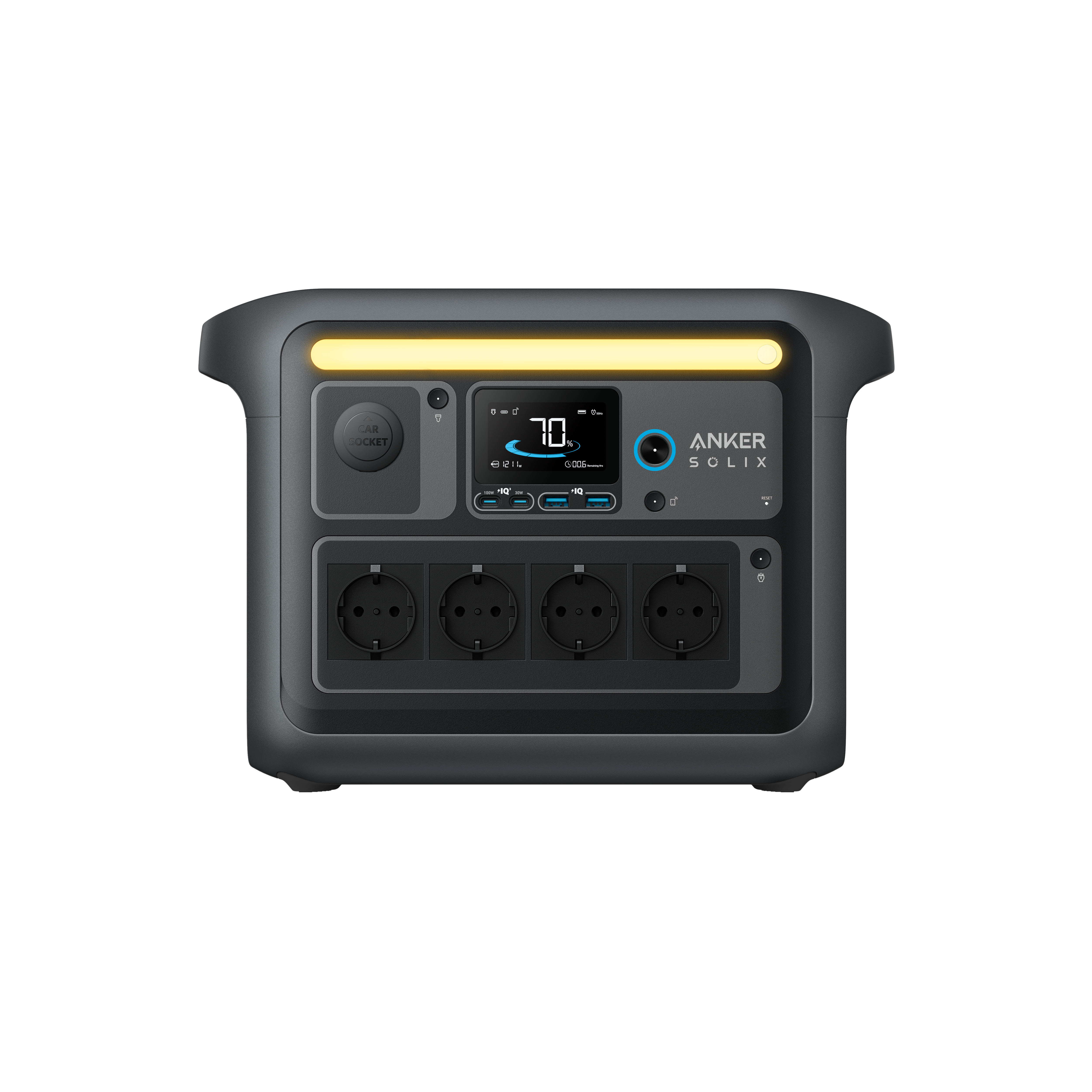 Anker SOLIX C1000X Tragbare Powerstation - 1056Wh | 1800W - 0% MwSt. gemäß § 12 Abs. 3 UStG