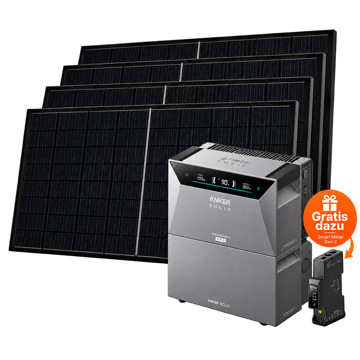 Anker SOLIX Solarbank 4 Pro E5000 - 0% MwSt. gem. § 12 Abs. 3 UStG