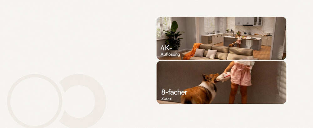 Eufy S350 Kamera mit 4K-Auflösung und 8-fachem Zoom
