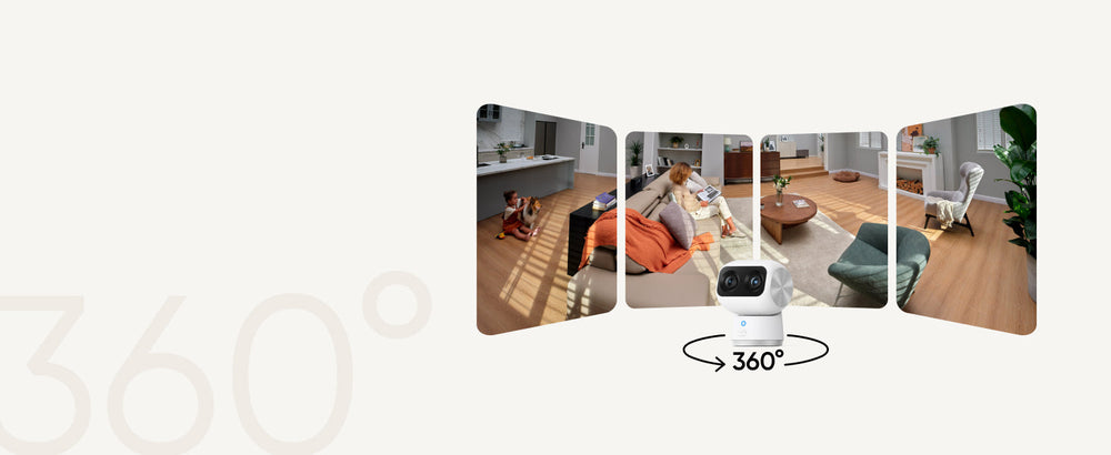 Eufy S350 Kamera mit 360°-Raumabdeckung