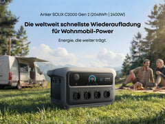 ANKER SOLIX C2000 Gen 2 Tragbare Powerstation