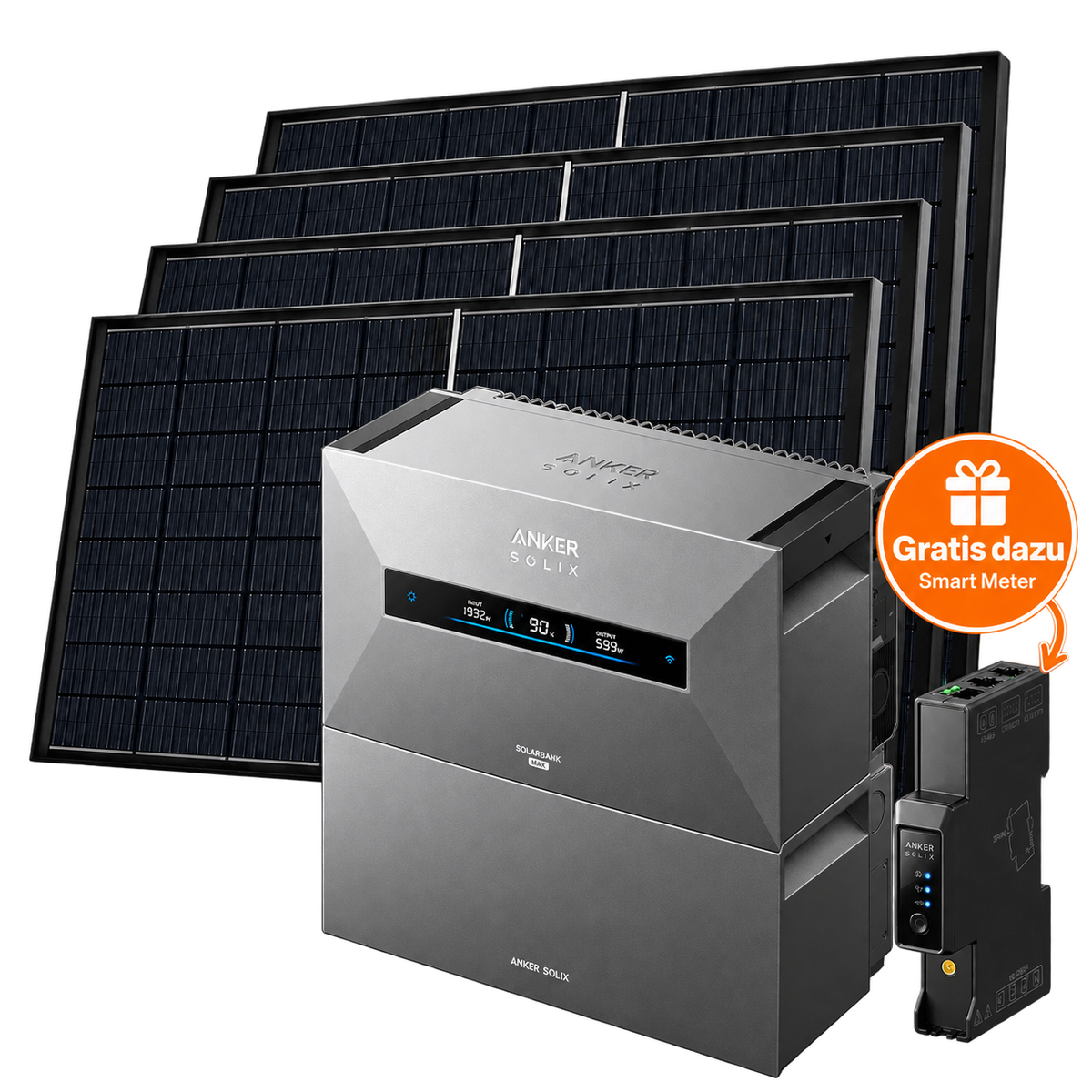 Anker SOLIX Solarbank Max AC - 0% MwSt. gem. § 12 Abs. 3 UStG