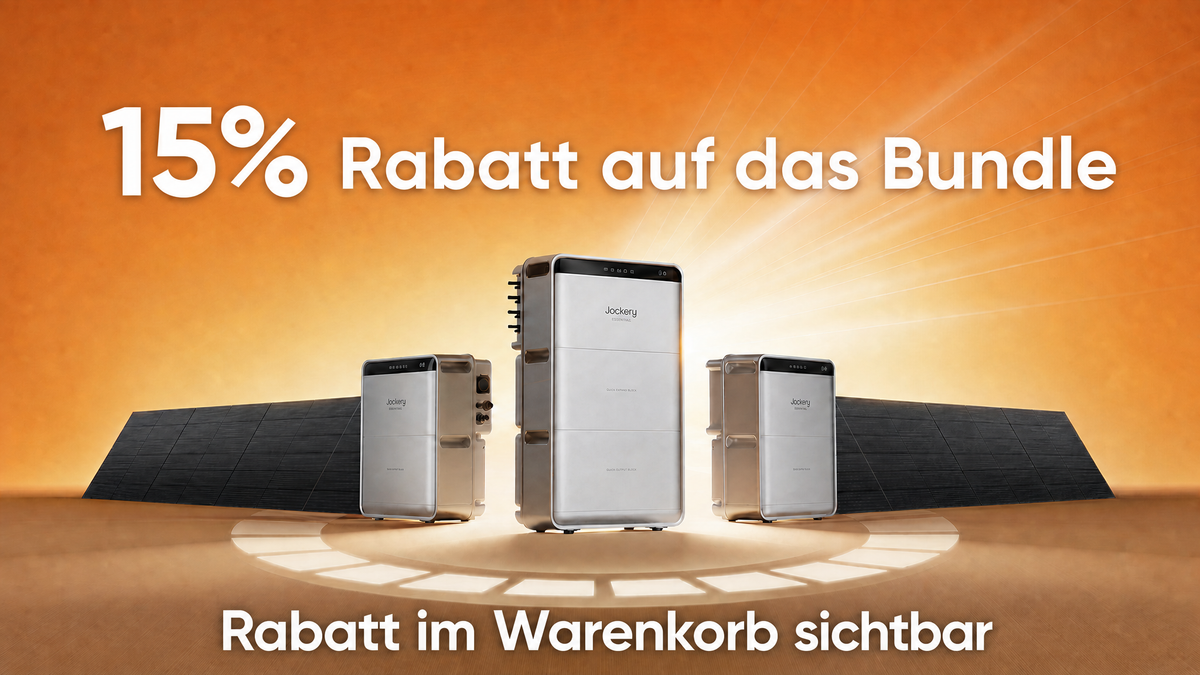 Jackery SolarVault 3 Pro - 0% MwSt. gem. § 12 Abs. 3 UStG
