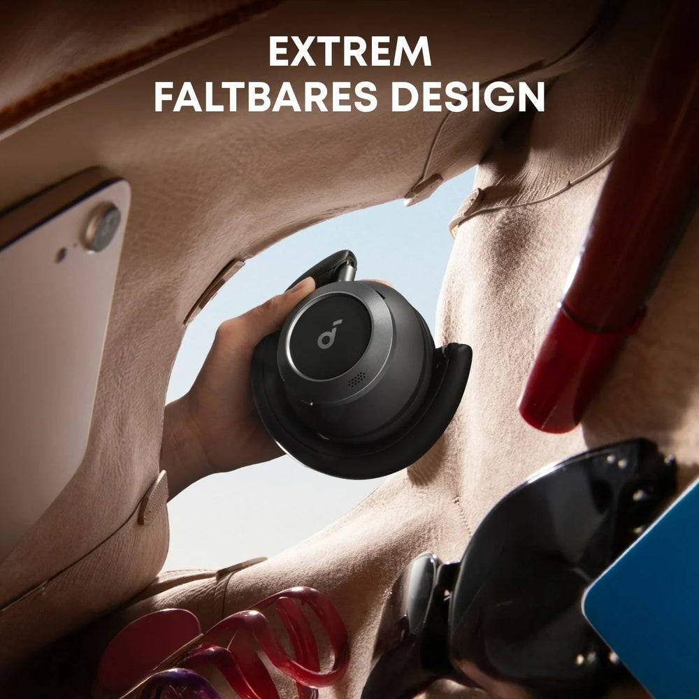 Faltbares FlexiCurve-Design des Soundcore Space One Pro