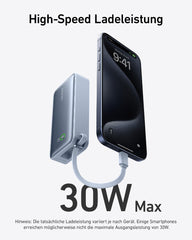Anker Nano Powerbank 10.000 mAh, 30 W, integriertes USB-C-Kabel, USB-C & USB-A – Blau - anker-a1259031-02.jpg