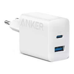 Anker 312 Ladegerät 20 W, USB-C + USB-A, Power Delivery, MultiProtect – Weiß - anker-a2348g21-01.jpg