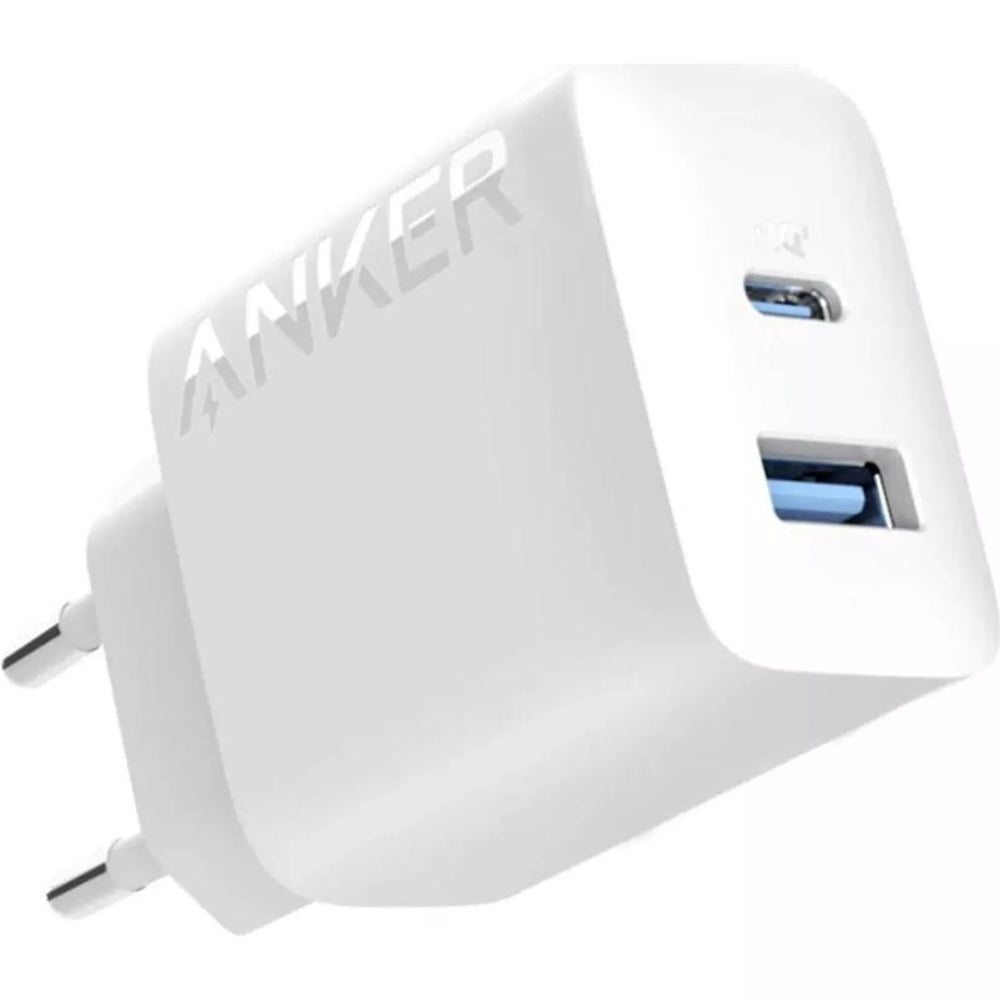 Anker 312 Ladegerät 20 W, USB-C + USB-A, Power Delivery, MultiProtect – Weiß - anker-a2348g21-02.jpg