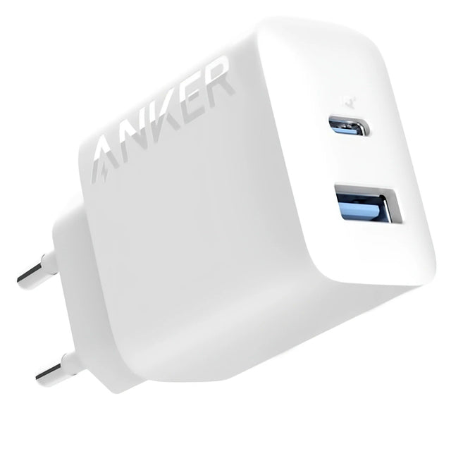 Anker 312 Ladegerät 20 W, USB-C + USB-A, Power Delivery, MultiProtect – Weiß - anker-a2348g21-04.jpg