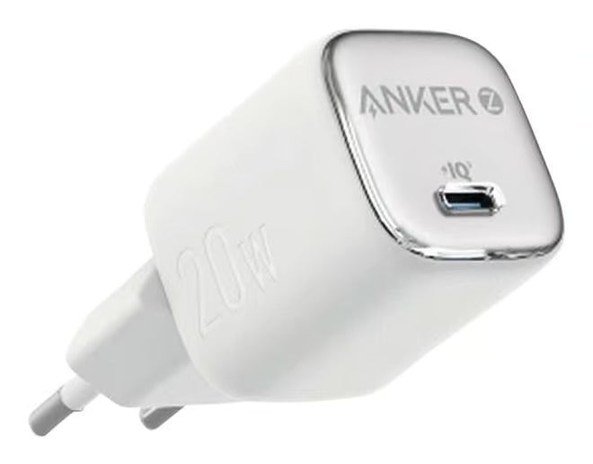 Anker Charger 20 W, 1x USB-C, GaN II, Power Delivery 3.0, EU-Stecker – Weiß - anker-a2699g21-01.jpg