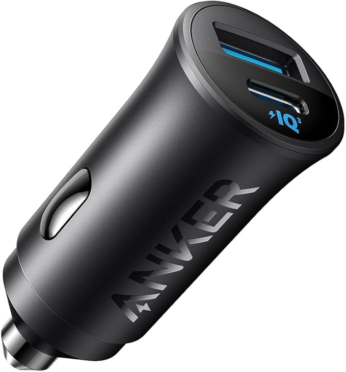 Anker Kfz-Ladegerät 30 W, 2 Ports (USB-C + USB-A), PPS, MultiProtect – Schwarz - anker-a2741g11-02.jpg