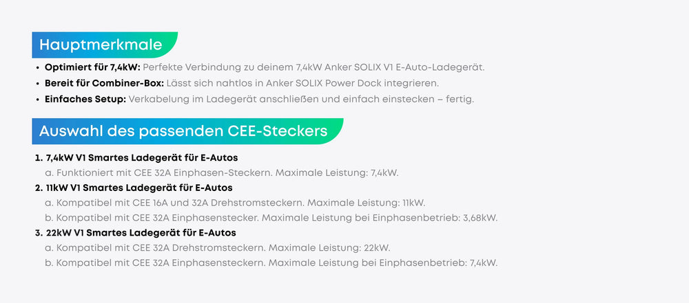 Anker SOLIX CEE-32A Einphasen-Stecker (IEC 60309, blau) mit 0,6 m Anschlussleitung für Power Dock – Gallery 02