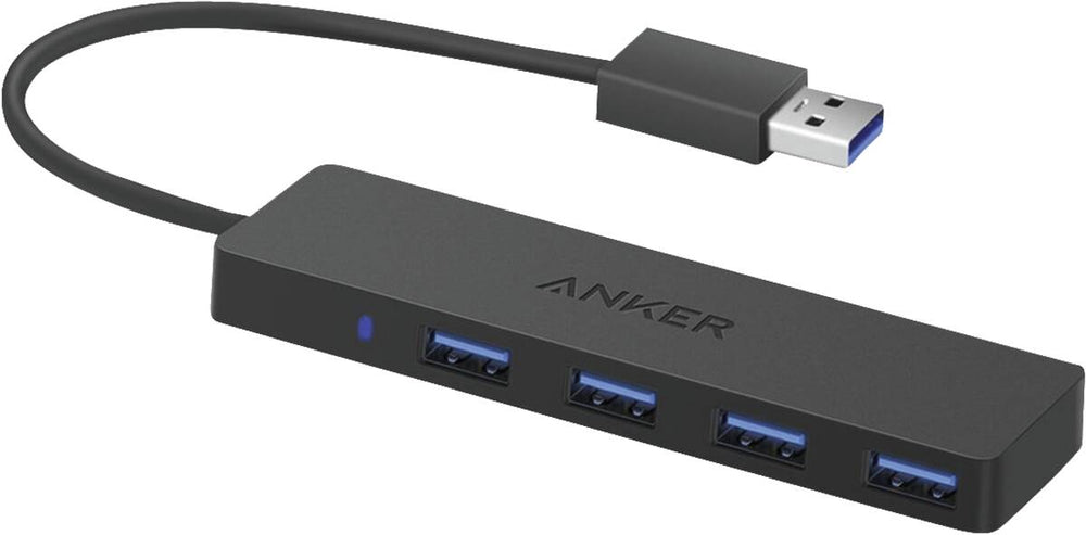 Anker Ultra Slim 4-Port USB 3.0 Daten-Hub, 5 Gbit/s, 60 cm Kabel – Schwarz - anker-a7516016-02.jpg