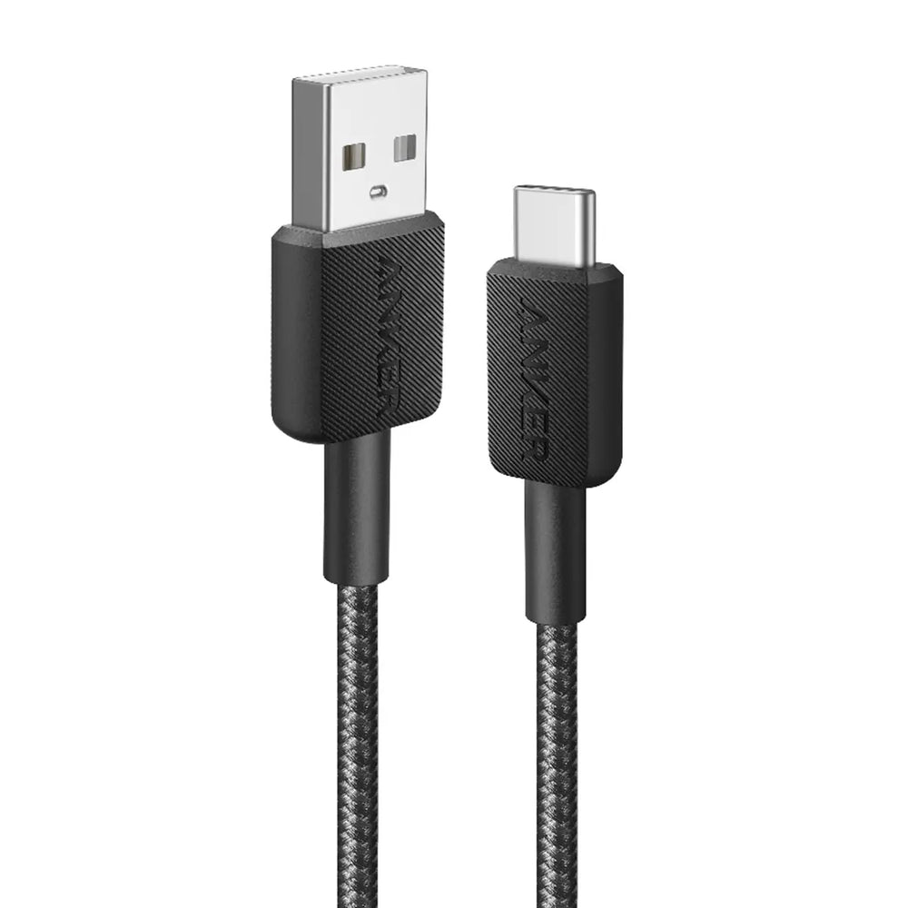 Anker 322 USB-A auf USB-C Kabel, 1,8 m, geflochten – Schwarz - anker-a81h6g11-01.webp