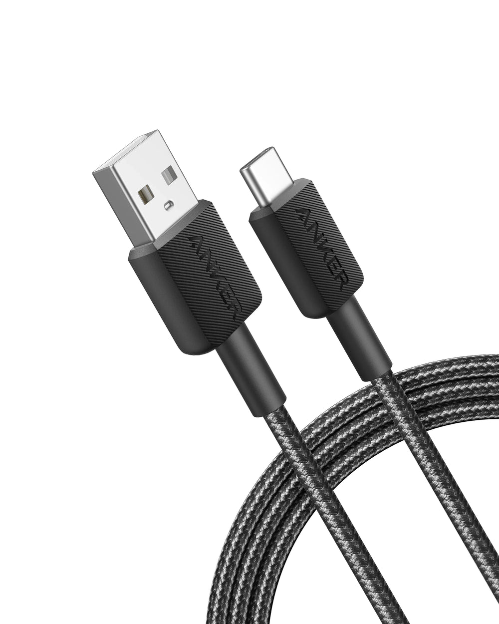 Anker 322 USB-A auf USB-C Kabel, 1,8 m, geflochten – Schwarz - anker-a81h6g11-02.webp