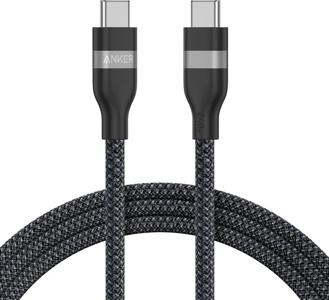 Anker USB-C auf USB-C Kabel 240 W, 0,9 m, Upcycled-geflochten – Schwarz - anker-a82e2011-02.jpg
