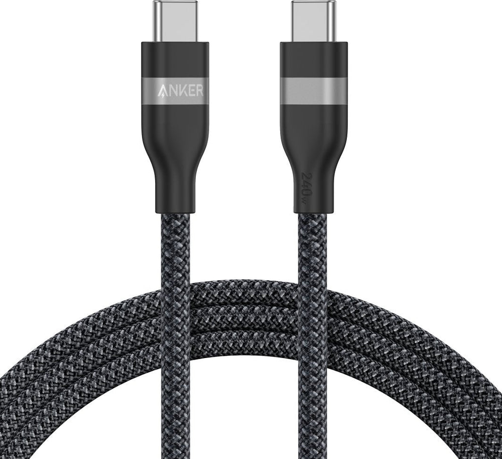 Anker USB-C auf USB-C Kabel 240 W, 0,9 m, Upcycled-geflochten – Schwarz - anker-a82e2011-02.jpg