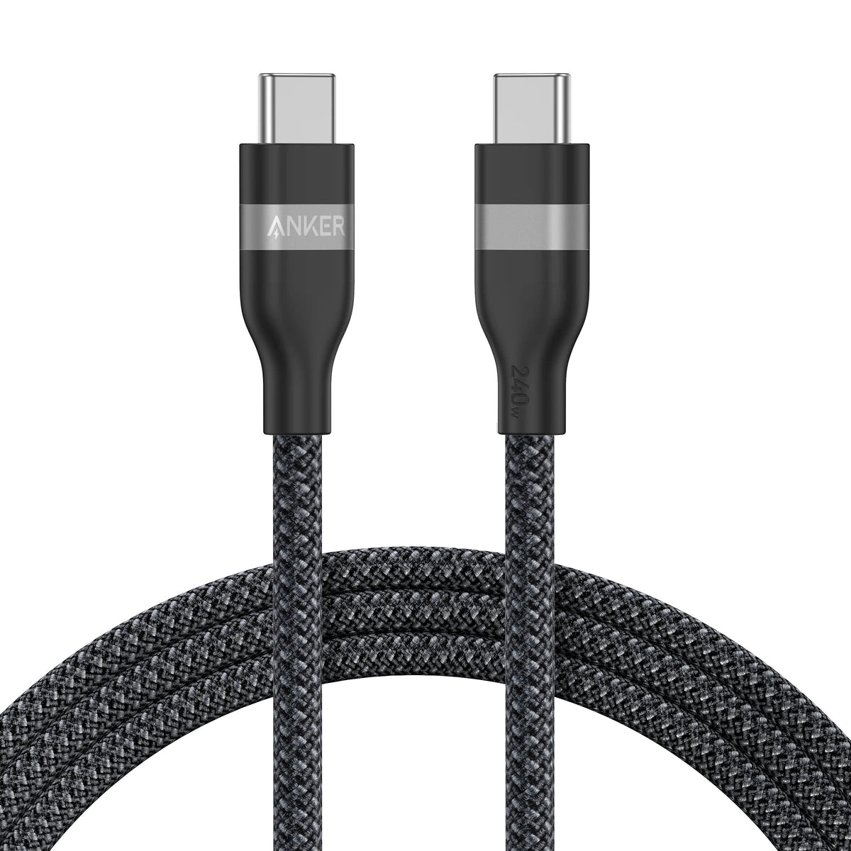 Anker USB-C auf USB-C Kabel 240 W, 1,8 m, Upcycled-geflochten – Schwarz - anker-a82e2012-01.jpg