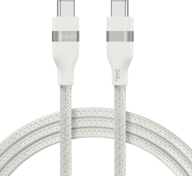 Anker USB-C auf USB-C Kabel 240 W, 0,9 m, Upcycled-geflochten – Weiß - anker-a82e2021-01.jpg