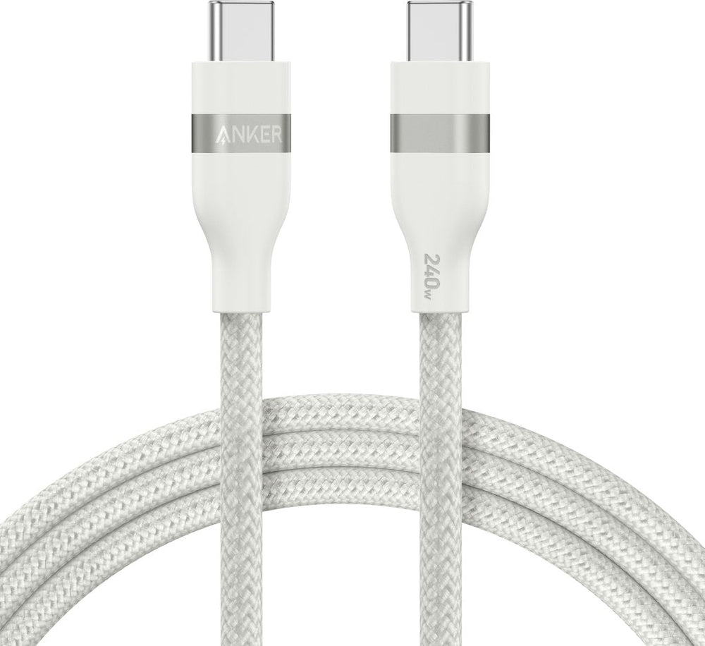 Anker USB-C auf USB-C Kabel 240 W, 0,9 m, Upcycled-geflochten – Weiß - anker-a82e2021-01.jpg